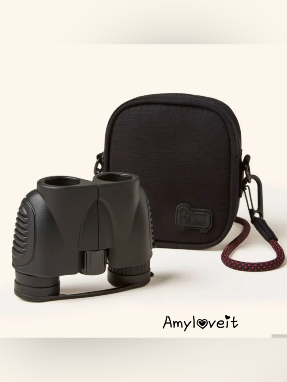 Woolrich Binoculars With Case Black 8x Magnification #97